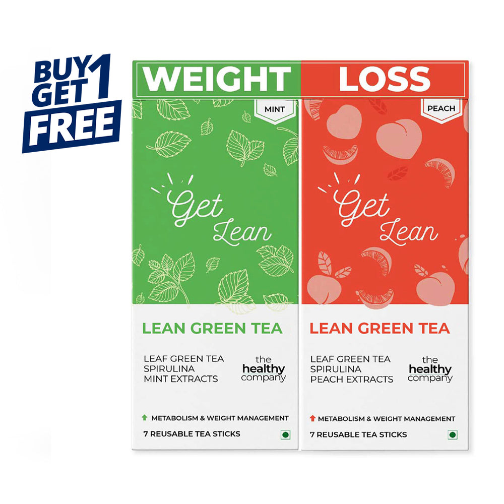 BOGO Offer - LEAN Green Tea Plan - Mint & Peach Flavour